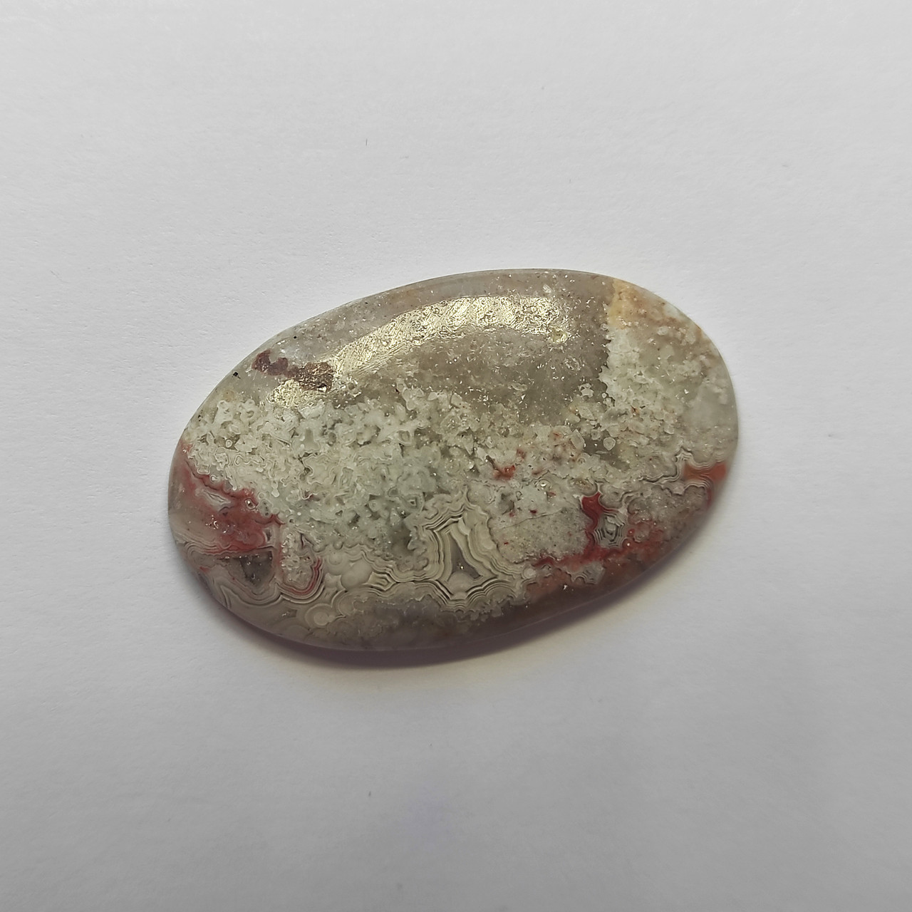 Агат крейзи для создания ювелирных украшений, природный камень кабошон, фото 1