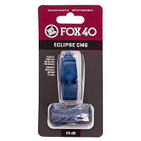 Свисток судейский пластиковый ECLIPSE CMG FOX40-ECLIPSE цвет синий hd