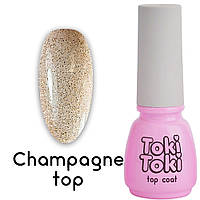 Топ без липкого шару Toki-Toki Champagne Top, 5 ml