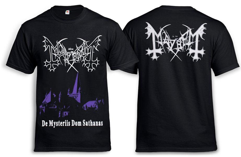 Футболка MAYHEM De Mysteriis Dom Sathanas