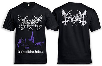 Футболка MAYHEM De Mysteriis Dom Sathanas, фото 1