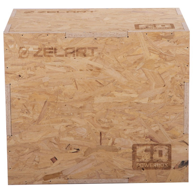 Бокс пліометричний дерев'яний Zelart BOX-WOOD FI-3636-2 1шт 70см світло-коричневий kl - фото 2 - id-p2142120122