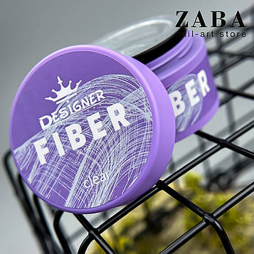 Designer Professional Fiber Gel - Гель для моделювання та ремонту нігтів, 15 мл