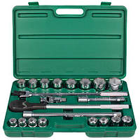 HANS. Набір торцевих головок 3/4" DR 19-50 мм, 21 передм.   (6621MB) (6621МВ)