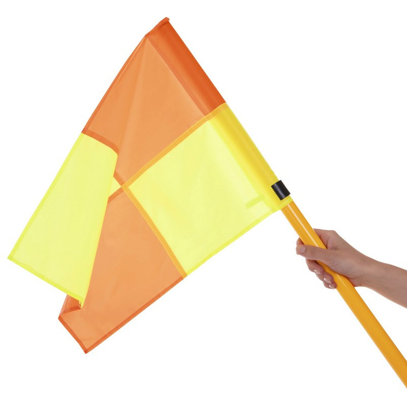 Флаги угловые для поля Zelart YT-6000 4шт 1,6м оранжевый-желтый kl - фото 3 - id-p2142120182