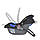 Автокрісло El Camino ME 1043 Newborn Royal Black, фото 3
