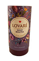 Чай Lovare Night Beauty с кусочками инжира и граната Ловаре в тубусе 80 г