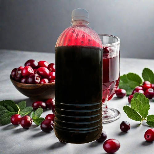 Концентрированный клюквенный сок осветленный, бутылка 1кг (ID ...