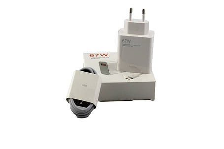 Адаптер USB с кабелем USB-TYPE C 67W (250), фото 1