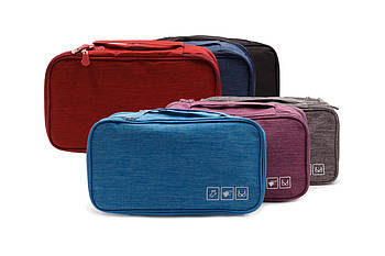 Косметичка прямокутна на блискавці 16*28 см у різних кольорах Karman