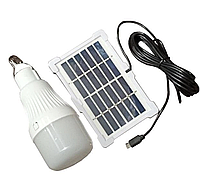 Светодиодная лампа с солнечной панелью CL 022 (100)