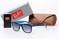 Мужские синие очки рей бен Ray Ban Унисекс ShoppinGo Чоловічі сині окуляри рей бен Ray Ban Унісекс