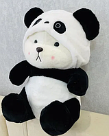 Плюшевый мишка в костюме панды, Прикольные игрушки 52 см