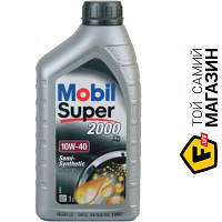 Моторное масло полусинтетическое Mobil Super 2000х1 10W-40 1л
