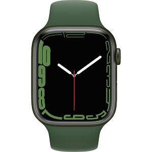 Смарт-годинник Apple Watch Series 7 45mm Green Aluminum Case with Green Sport Band (MKN73)