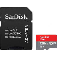 Карта памяти SanDisk 128GB microSD class 10 UHS-I Ultra (SDSQUAB-128G-GN6MA) a