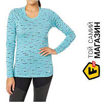 Термокофта Smartwool Wm"s Merino 150 Baselayer Print Long Sleeve футболка жіноча (Nile Blue, XS) (SW