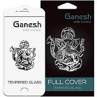 Защитное стекло Ganesh (Full Cover) для Apple iPhone 7 plus / 8 plus (5.5") TOS