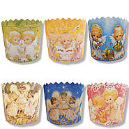 Форми паперові для випікання 130*85 Ангели, фото 2