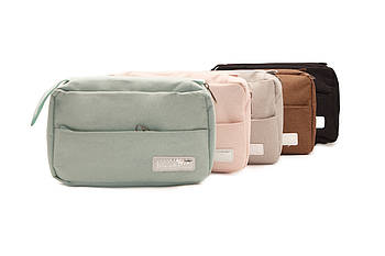 Косметичка універсальна дорожня на блискавці 15,5*22 см у різних кольорах Karman