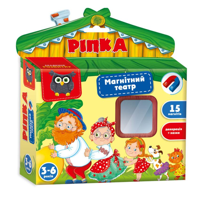 Гра настільна Vladi Toys магнітний театр Академія розвитку "Репка" VT3206-29 (укр)