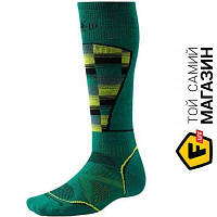 Термоноски Smartwool Men"s PhD Ski Medium Pattern шкарпетки чоловічі (Alpine Green, XL) (SW SW018.676-XL)