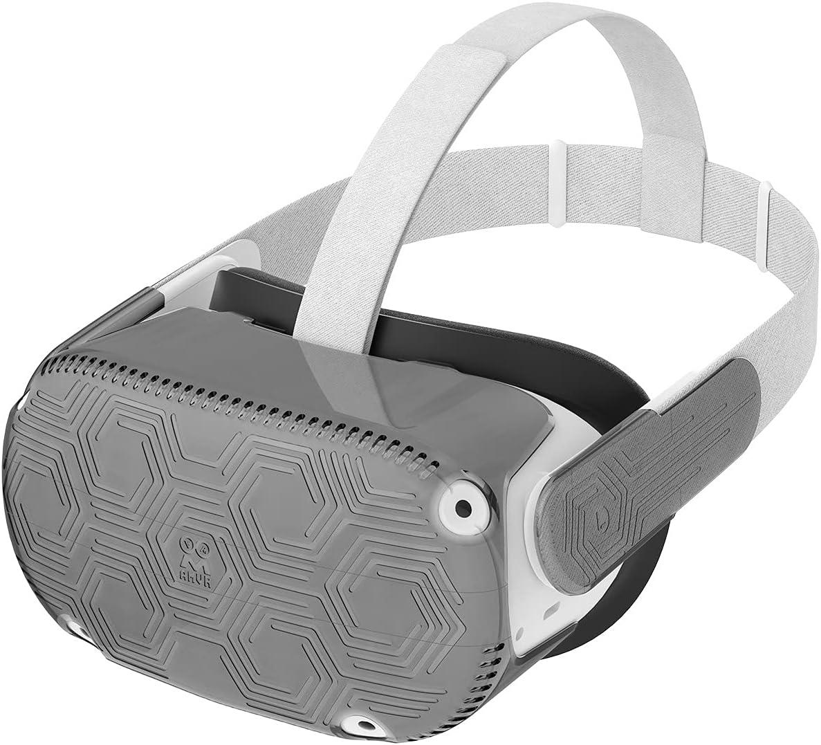 Захисний чохол гарнітури AMVR VR, легка та міцна передня кришка для аксесуарів Quest 2, запобігання зіткненням та подряпинам