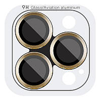 Защитное стекло Metal Classic на камеру (в упак.) для Apple iPhone 12 Pro / 11 Pro / 11 Pro Max NST