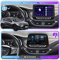 Штатна магнітола Lesko для Chevrolet Orlando I 2020-н.в. екран 9" 4/32Gb 4G Wi-Fi GPS Top Орландо 1 шт., фото 3