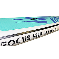Сапборд Focus SUP Hawaii GBA 10'8" x 34" x 6" — надувна дошка для САП серфінгу, sup board, фото 9