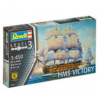 Сборная модель Revell Корабль HMS Victory уровень 3 масштаб 1:450 (RVL-05819)