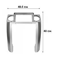 Перехідна рамка 9" Lesko Land Rover Freelander 3 2005-2009 Discovery 3 2004-2009 (3207) Ленд Ровер 4 шт, фото 3
