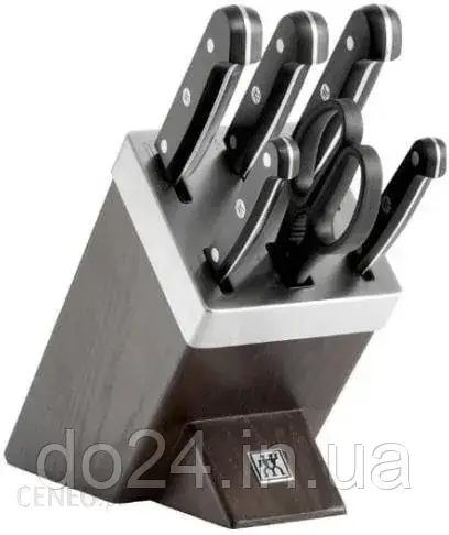 Набір ножів Zwilling Zestaw 5 noży w bloku samoostrzącym Gourmet (361330000)