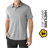 Термофутболка Smartwool Men"s Merino 150 Pattern Polo футболка чоловіча (Light Gray, S) (SW 00246.039-S)