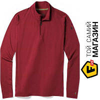 Термокофта Smartwool Men"s Merino 150 Baselayer 1/4 Zip футболка чоловіча (Tibetan Red, M) (SW 14070.A25-M)