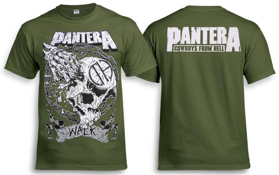 Футболка PANTERA Walk оливкова
