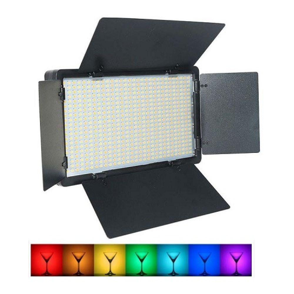 Лампа Відеосвітло LED RGB Camera Light 33cm (E-800) Колір Чорний 9 - фото 1 - id-p2142376382