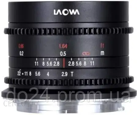 Об'єктив Venus Optics Laowa 9 mm T2,9 Zero-D Cine do Canon RF