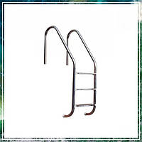 Сходи для басейну з нержавіючої сталі на 4 сходинки | AISI 316 | Виробництво Туреччина