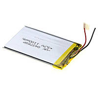 Внутрішній акумулятор 043759Р Характеристики 62*36*4 1100 mAh 3.7V 9