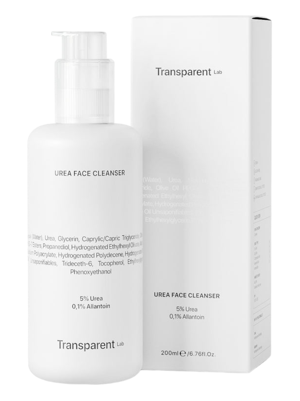 Transparent-Lab Urea Face Cleanser Очищаючий засіб для обличчя з сечовиною 200 мл