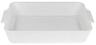Форма для выпечки Ainsley фарфоровая 30.5х19.5х6см с ручками (белая) NST