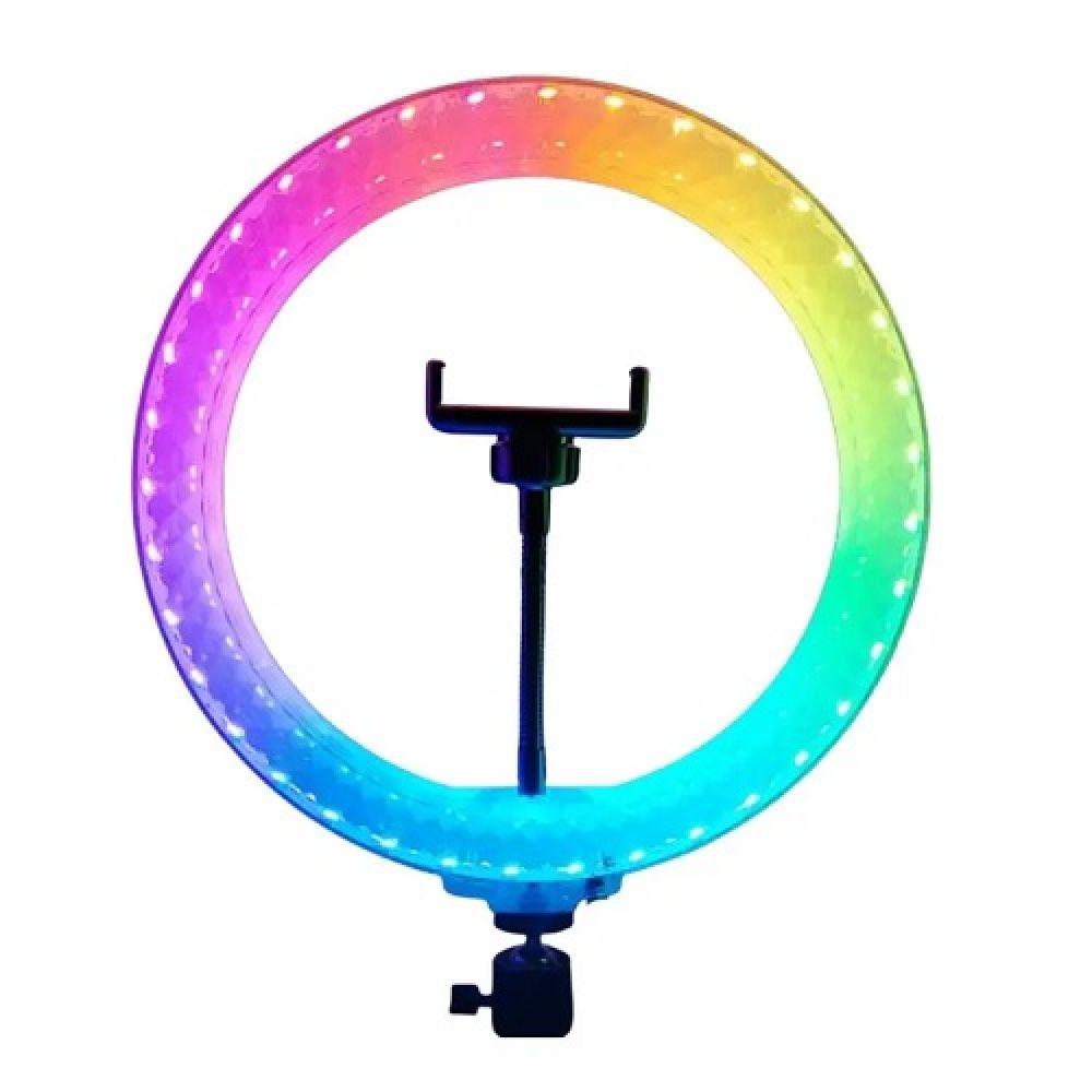 Лампа Кольцевая RGB Crystal 3D-20 20cm Цвет Прозрачный - фото 2 - id-p2142398698