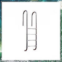 Сходи для басейну вузькі з нержавіючої сталі 316 марки, на 4 ступені | Зроблено у Туреччині