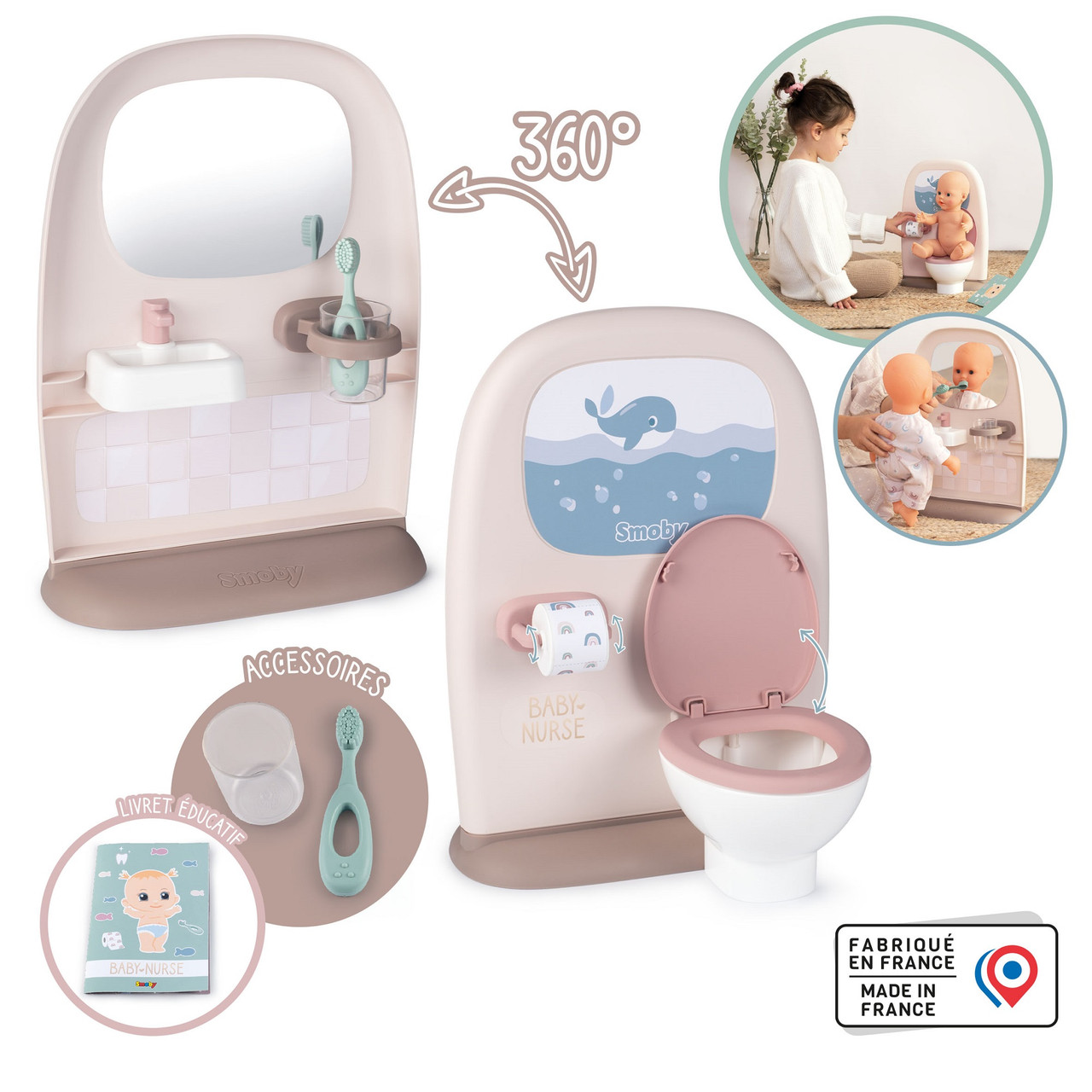 Ігровий центр Smoby Toys Ванна кімната (220380)