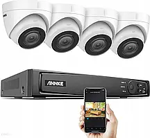 Відеокамера ANNKE 8CH 8MP POE VIDEO SECURITY CCTV ZESTAWY