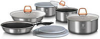 Набор кухонной посуды Berlinger Haus Moonlight Edition 12 предметов NST