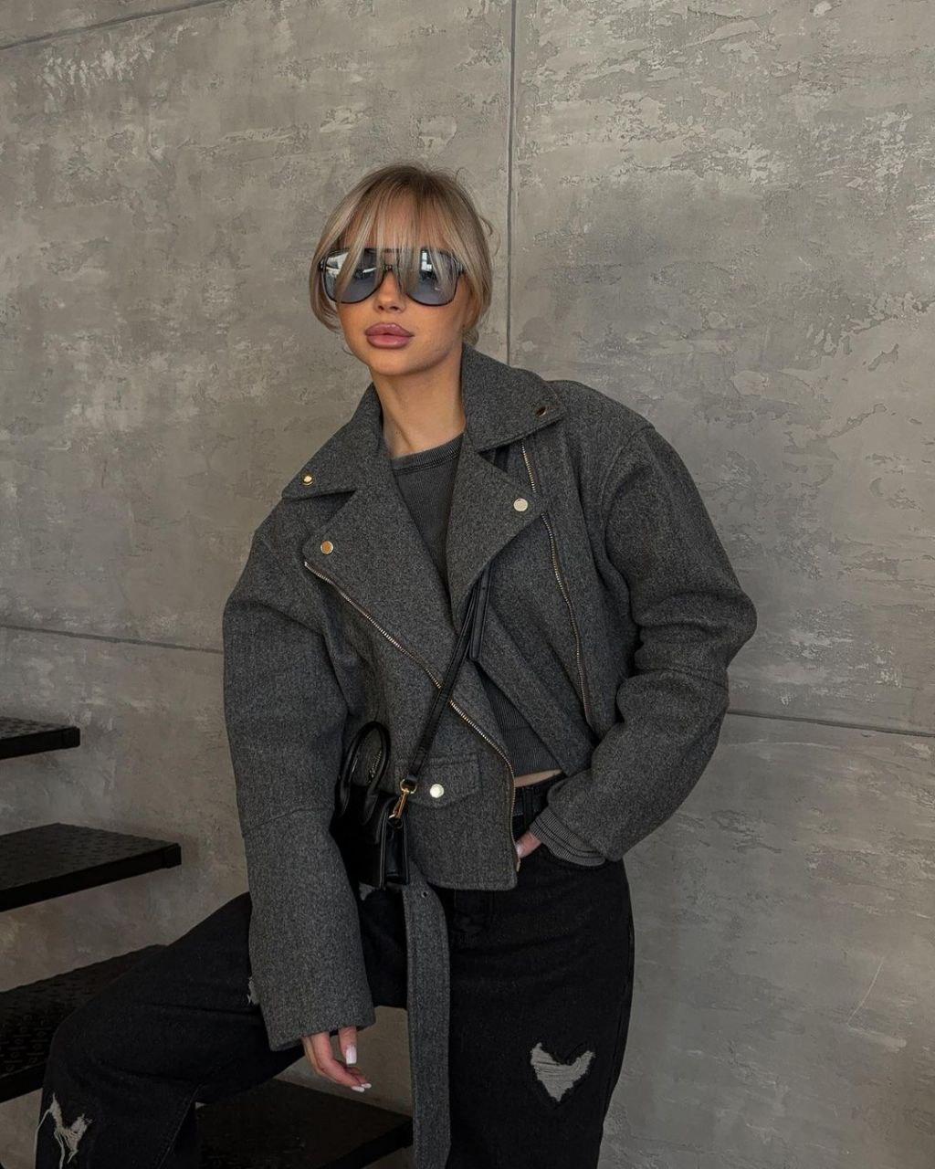 Косуха куртка кашемір, фото 1