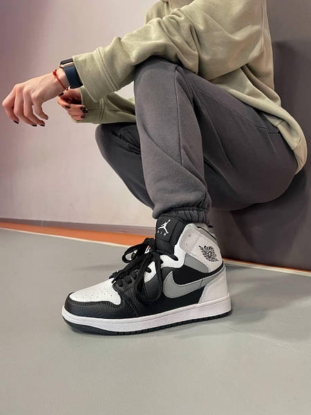 Jordan Retro 1 Shadow Black White Grey 05697 Marvinshop