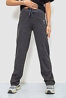 Спорт штани женские, цвет темно-серый, размер XXL, 244R513